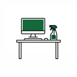 Icono servicio limpieza oficinas Mataró